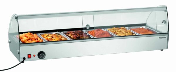 Bartscher Heiße Aufsatzvitrine R6 6 x 1/3 GN – Bild 3