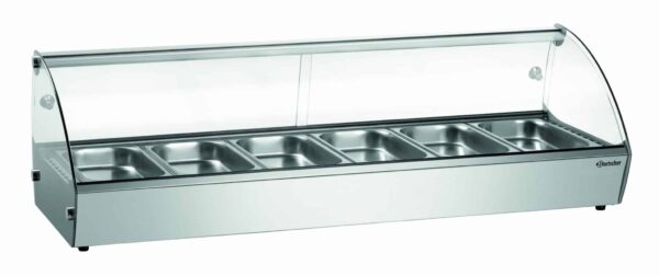 Bartscher Heiße Aufsatzvitrine R6 6 x 1/3 GN – Bild 7