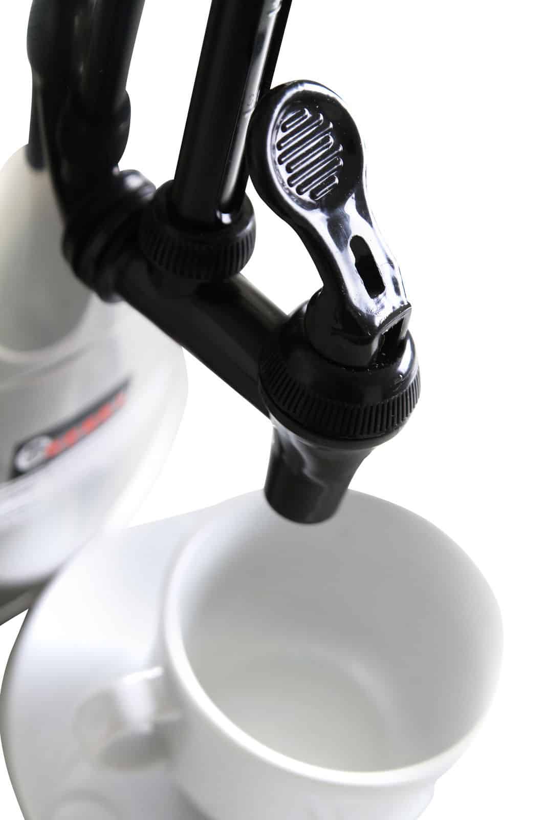 Hendi Rund-Filter-Kaffeemaschine Kaffee-Perkolator doppelwandig 10 Liter Silber – Bild 2