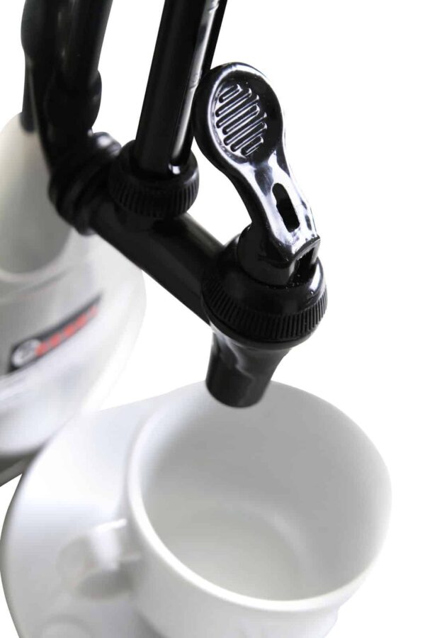 Hendi Rund-Filter-Kaffeemaschine Kaffee-Perkolator doppelwandig 16 Liter Silber – Bild 4