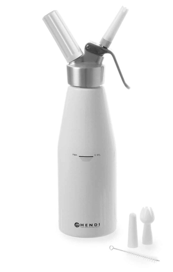 Hendi N2O Sahnespender Gastro Weiss 950ml NEU