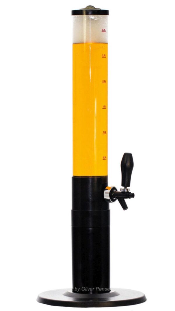 Hendi Bierzapfsäule Bierzapfanlage Bier-Dispenser Plexiglas 3 Liter NEU – Bild 2