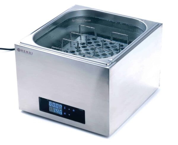 Hendi CNS Gastro Sous Vide Gerät Wasserbad Niedertemperaturgaren GN 2/3 13 Liter