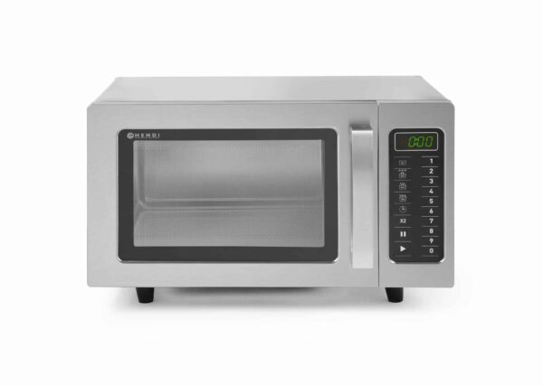 Hendi Edelstahl Mikrowelle Mikrowellengerät Mikrowellenherd 25 Liter 1550W NEU – Bild 3