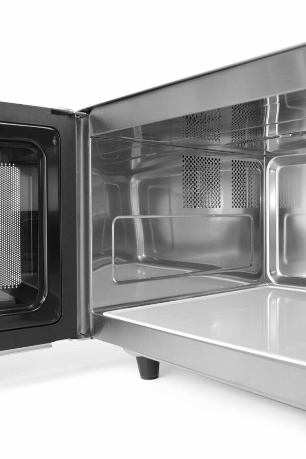 Hendi Edelstahl Mikrowelle Mikrowellengerät Mikrowellenherd 25 Liter 1550W NEU – Bild 5