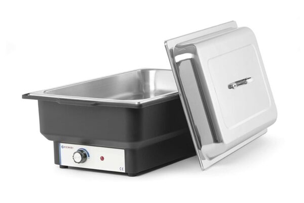 Hendi Chafing-Dish Speisewärmer Elektro 1/1 GN 65mm 9 Liter 230V NEU – Bild 2