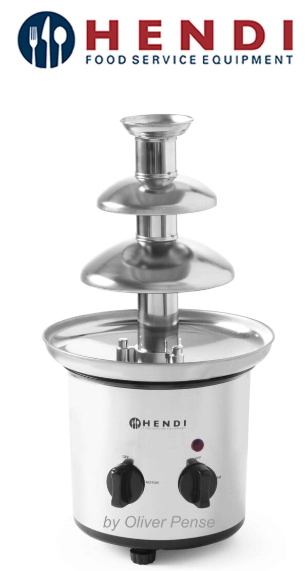 Hendi BBQ-Brunnen Schokobrunnen Currysauce Currybrunnen NEU – Bild 2