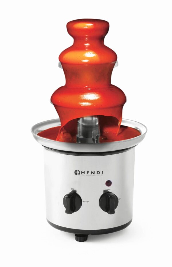 Hendi BBQ-Brunnen Schokobrunnen Currysauce Currybrunnen NEU
