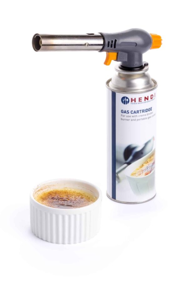 Hendi Creme-Brulee-Brenner Set Gas Brenner Gas-Kartusche NEU