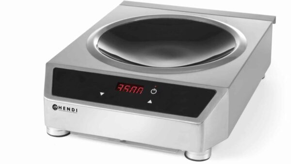 Hendi Induktion Wok-Set Wok-Pfanne Induktionskocher Kochfeld 3,5 Kw NEU – Bild 2