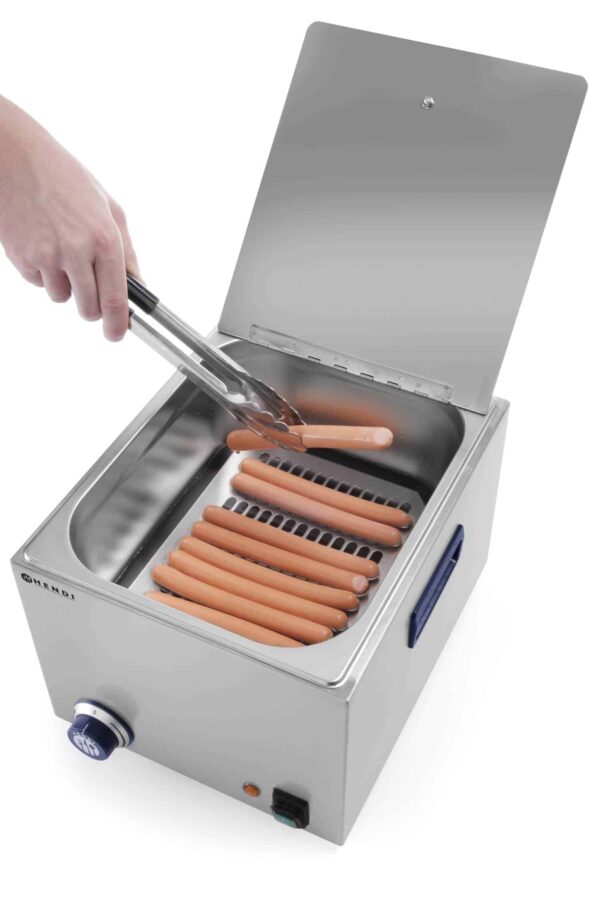 Hendi Hot-Dog-Gerät Würstchenwärmer Bockwurst-Wärmer 10 Liter NEU – Bild 3