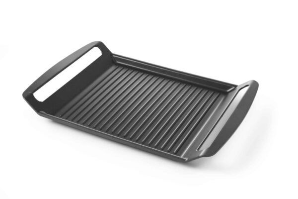 Hendi Grillpfanne Grillplatte Induktion 39 x 26 cm NEU