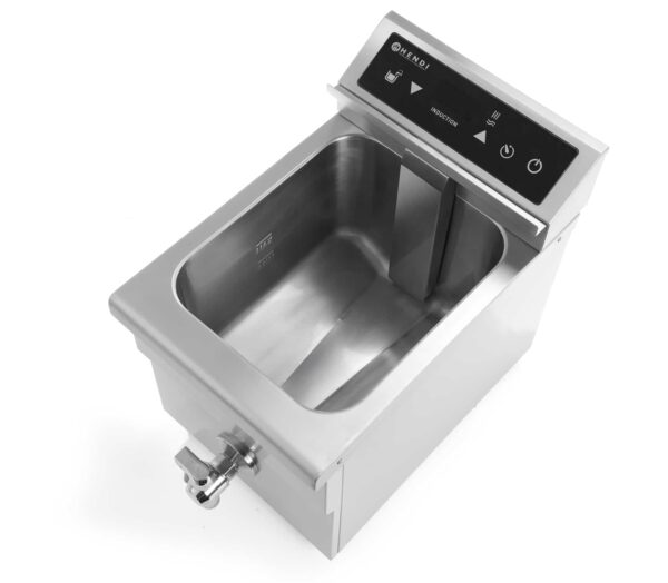 Hendi Induktion Fritteuse Induktionsfritteuse Edelstahl 8 Liter 3500W 230V NEU – Bild 8