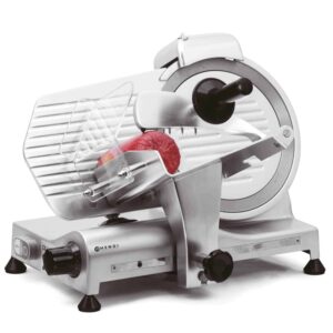 Hendi Aufschnittmaschine Allesschneider Käse Fleisch Ø 300 mm Silber NEU