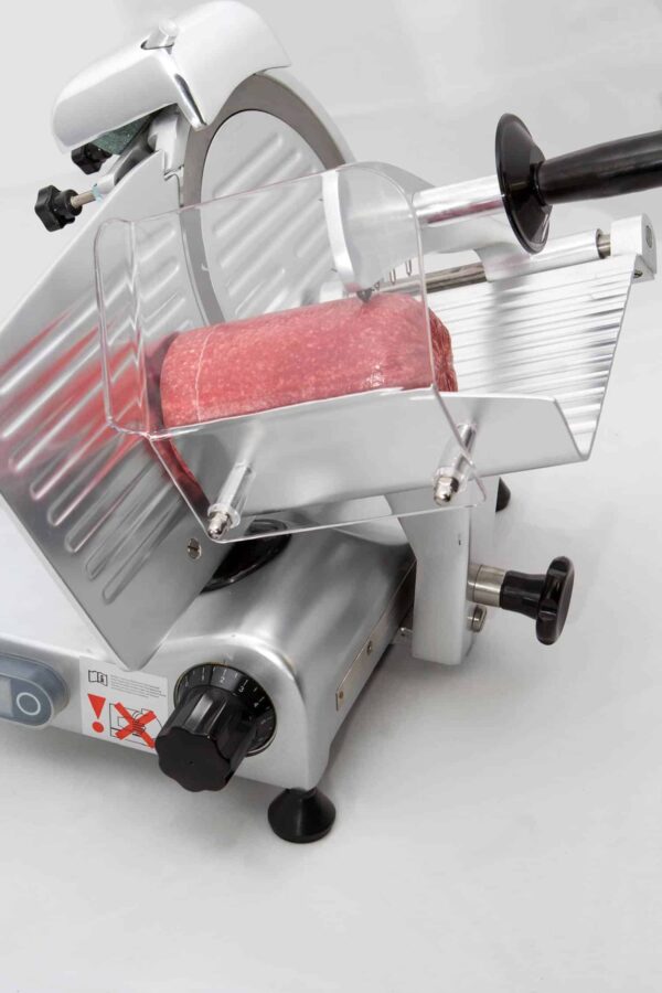 Hendi Aufschnittmaschine Allesschneider Käse Fleisch Ø 300 mm Silber NEU – Bild 2