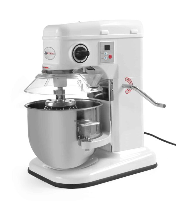 Hendi Küchenmaschine Planetenrührer Gastro Profi 7 Liter Weiß NEU – Bild 2