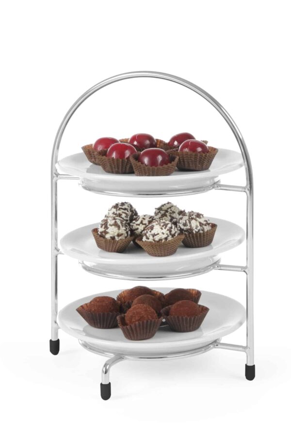 Teller-Etagere-Präsenter Teller-Ständer Teller-Regal Hendi Gastro NEU – Bild 2