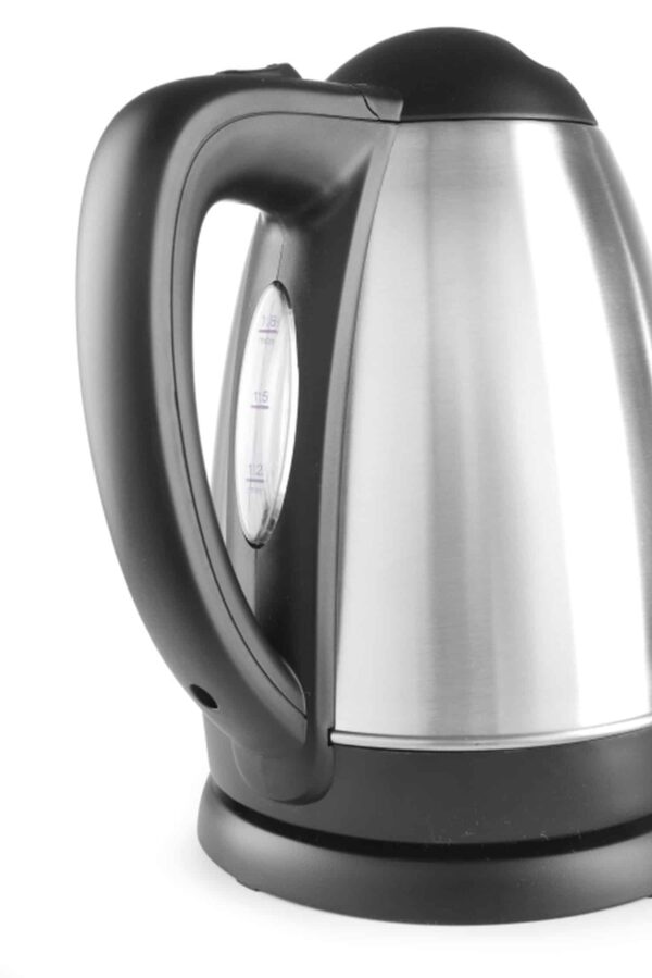 Hendi Gastro Wasserkocher aus Edelstahl 1,8 Liter 2150W Silber Schwarz NEU – Bild 2