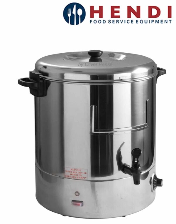 Hendi Gastro Glühwein-Kessel Glühwein-Spender Glühwein-Topf Einkoch-Topf 30 L – Bild 2