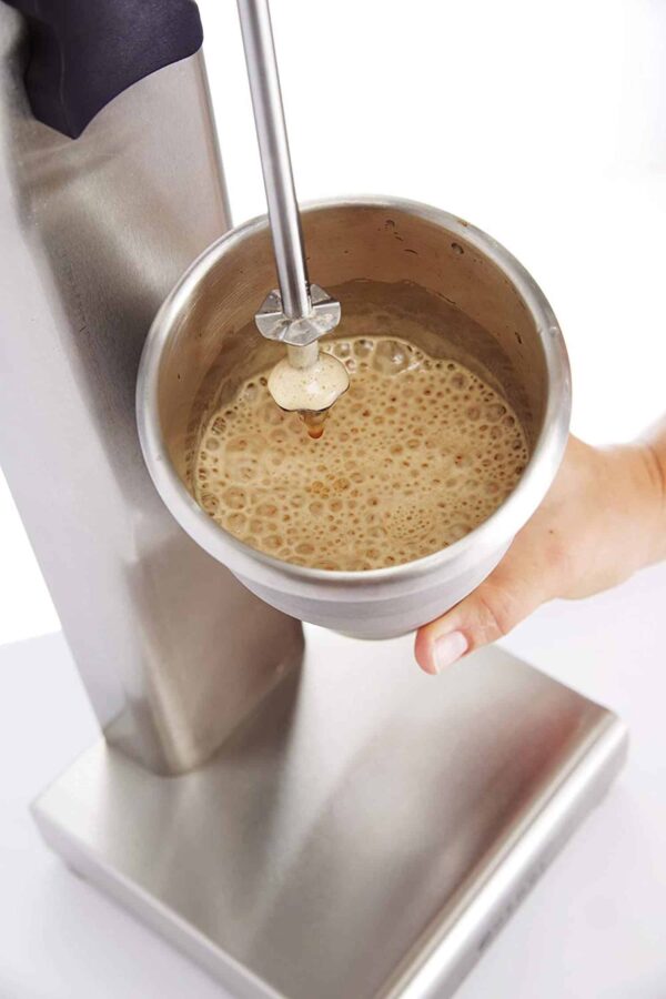 Hendi Mix-Becher Ersatzbecher Barmixer Milchshaker aus Edelstahl 600 ml Silber – Bild 5