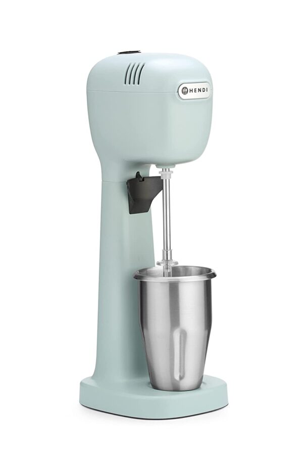 Hendi Milchshaker Drink-Mixer Eiweiß Barmixer Shaker Cocktail-Mixer 950 ml Blau – Bild 2