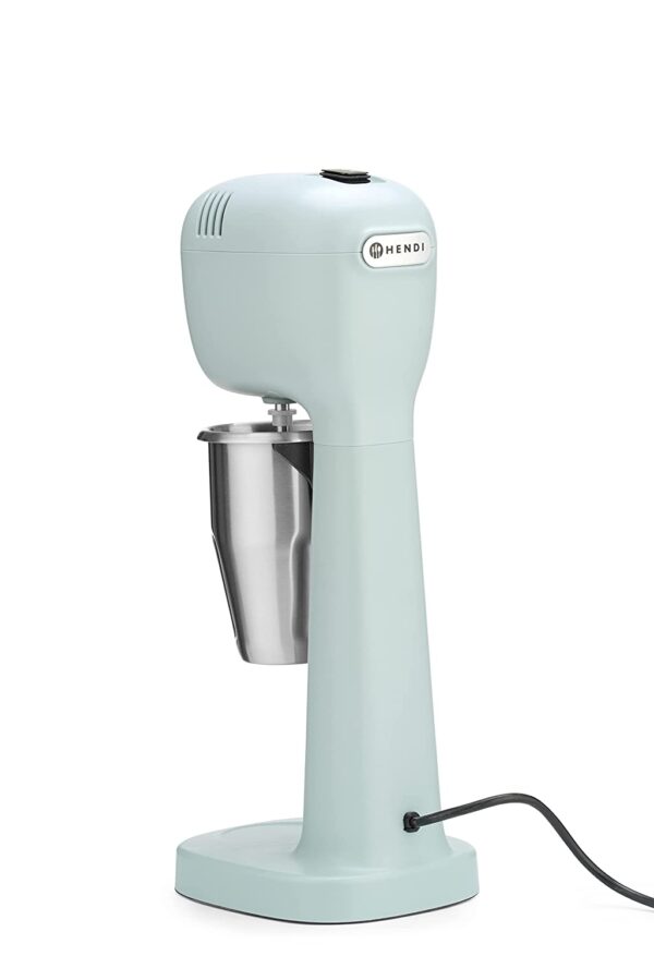 Hendi Milchshaker Drink-Mixer Eiweiß Barmixer Shaker Cocktail-Mixer 950 ml Blau – Bild 3
