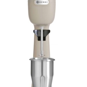 Hendi Milchshaker Drink-Mixer Eiweiß Barmixer Cocktail-Mixer Taupe Karamel Sand