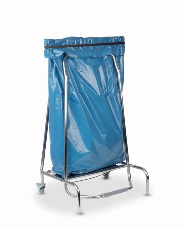 Hendi Müllsack-Halter Müllbeutel-Ständer aus Edelstahl Restmüll 120 Liter NEU