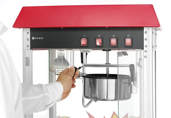 Hendi Popcorn-Maschine Popcorn Maker Cinema Popcorn in 2min. fertig NEU – Bild 5