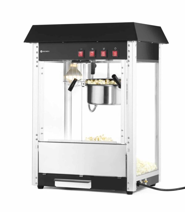 Hendi Popcorn-Maschine Popcorn Maker Cinema Popcorn in Schwarz NEU – Bild 3