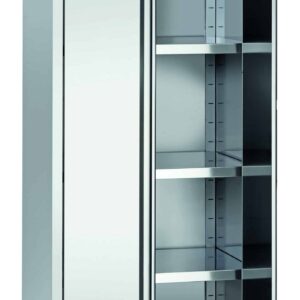 Bartscher Hochschrank 600, B800, 2FT, CNS