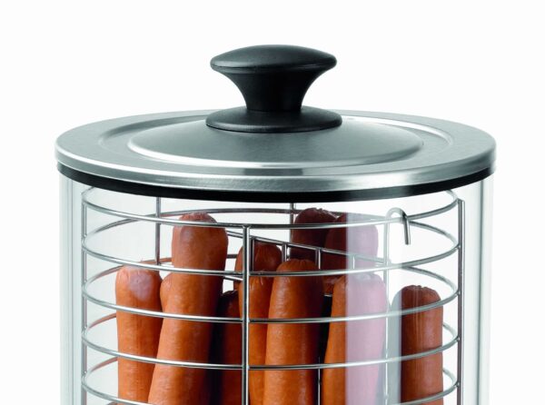 Bartscher Hot-Dog-Glaszylinderschutz 200 mm Schwarz NEU – Bild 6
