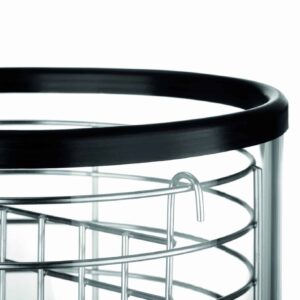 Bartscher Hot-Dog-Glaszylinderschutz 200 mm Schwarz NEU