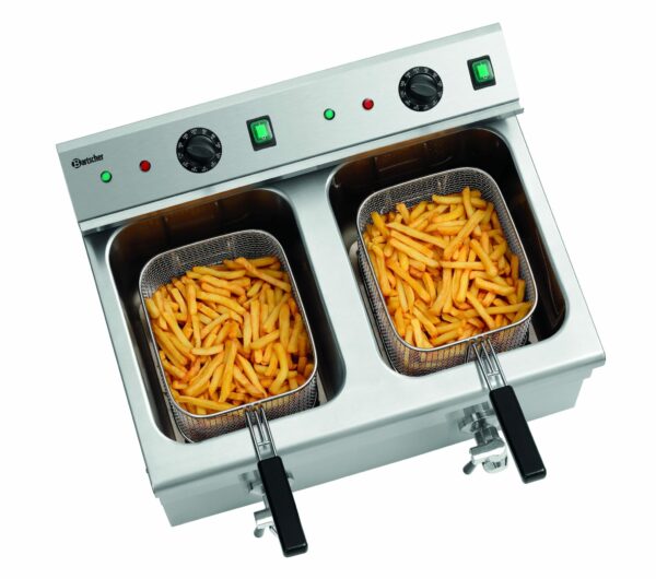 Bartscher Induktions-Fritteuse 2x8L Plus – Bild 3
