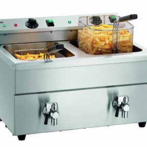 Bartscher Induktions-Fritteuse 2x8L Plus