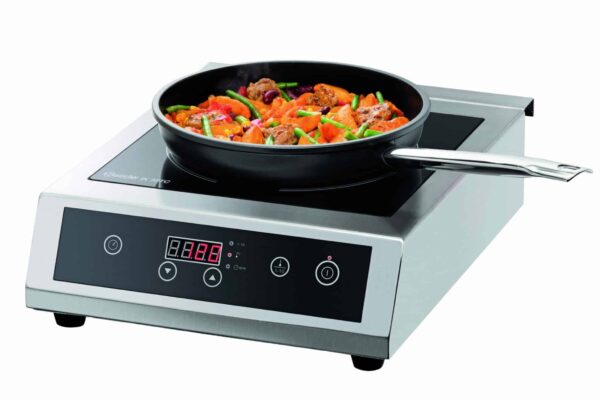 Bartscher Induktionskocher Kochplatte 3500W 230V 240°C Silber NEU