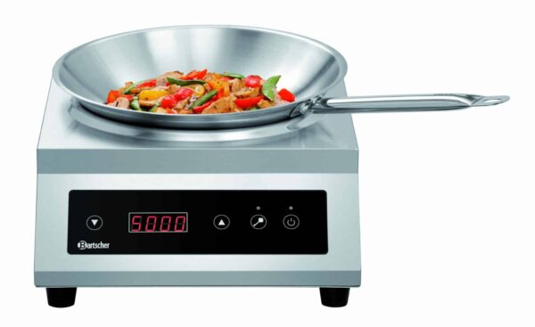 Bartscher Induktionswok Induktion Wok 5000W 400V 5KW Starkstrom NEU – Bild 3