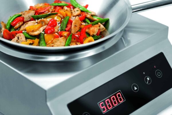 Bartscher Induktionswok Induktion Wok 5000W 400V 5KW Starkstrom NEU – Bild 4