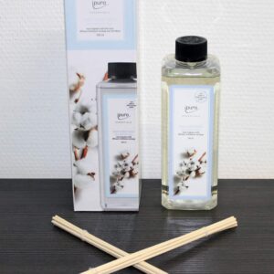 1L/49,80€ Ipuro Raumduft-Nachfüller Cotton Fields Blumig 500 ml Flasche NEU