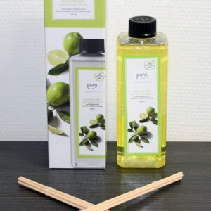 1L/44,90€ Ipuro Raumduft-Nachfüller Lime Light 1000 ml 2x 500 ml Flasche NEU