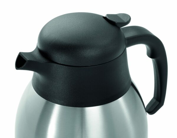 Bartscher Isolierkanne Edelstahl-Kaffeekanne Teekanne 1,5 Liter Silber NEU – Bild 4