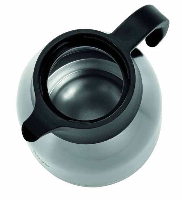 Bartscher Edelstahl Isolierkanne Kaffeekanne 2 Liter Silber NEU – Bild 5