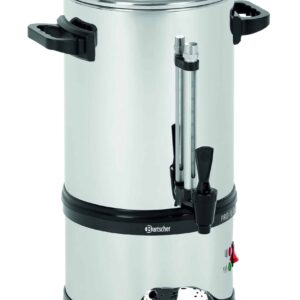 Bartscher Kaffeemaschine aus Edelstahl 6 Liter 40 - 48 Tassen NEU