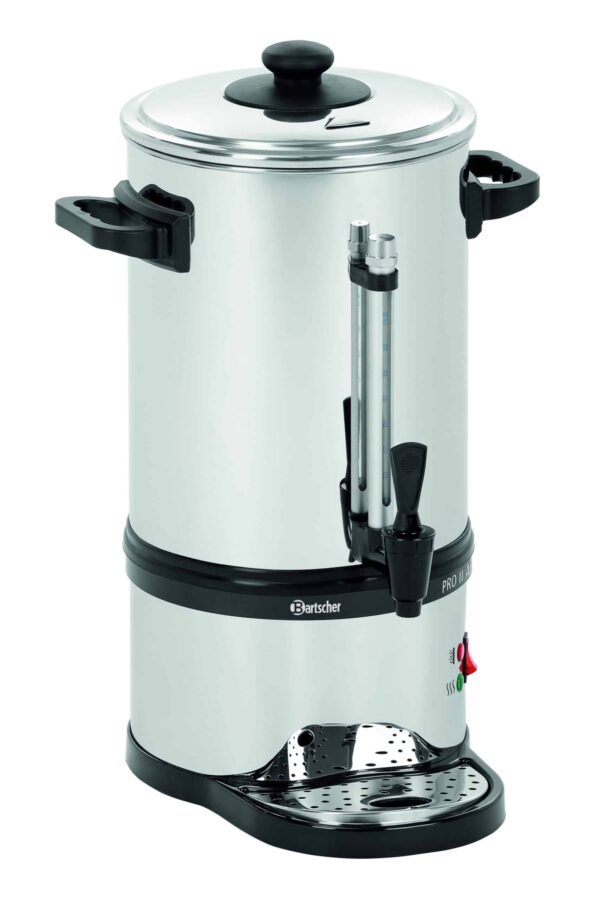 Bartscher Kaffeemaschine aus Edelstahl 6 Liter 40 - 48 Tassen NEU