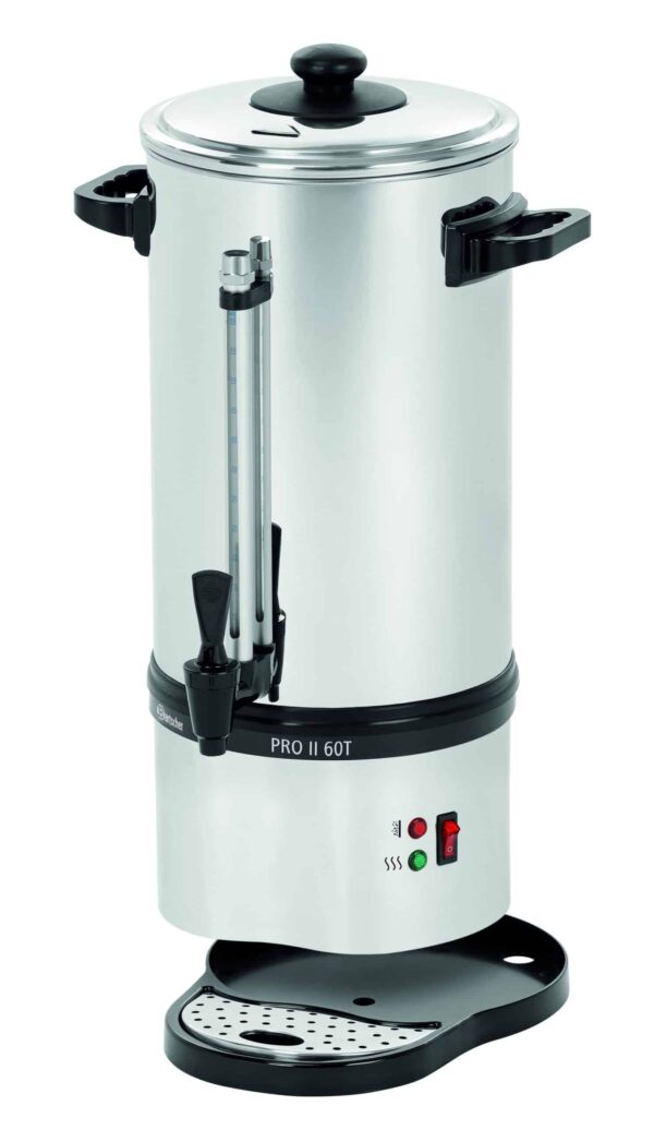 Bartscher Rundfilter-Kaffeemaschine aus Edelstahl 60 - 72 Tassen 9 Liter NEU – Bild 3