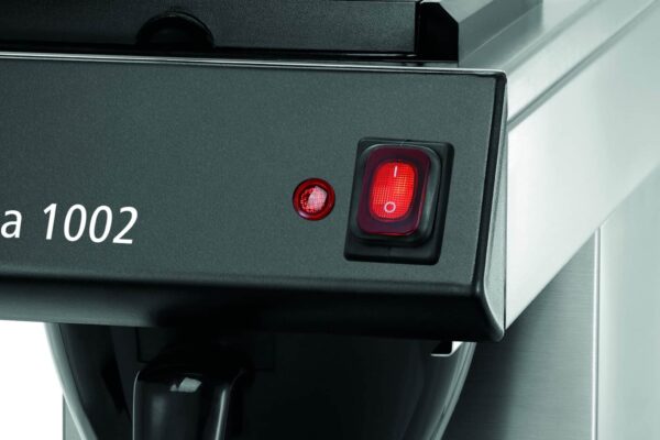 Bartscher Korbfilter-Kaffeemaschine 2 Liter Isolierkanne Contessa Silber NEU – Bild 5