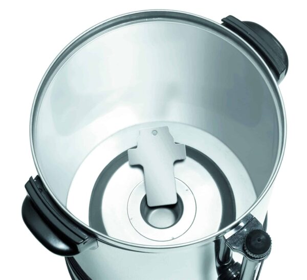 Rundfilter-Kaffeemaschine aus Edelstahl für 48 Tassen NEU – Bild 6