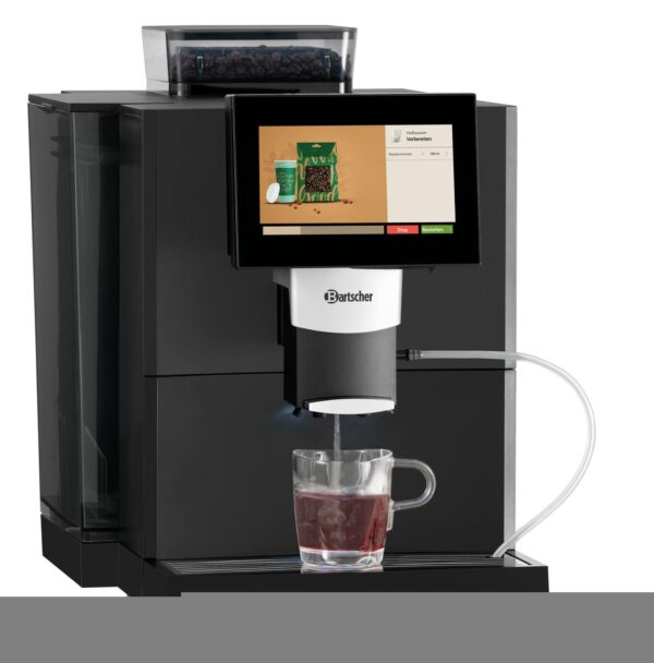 Bartscher Kaffeevollautomat Kaffeemaschine Easy Plus 550 Schwarz NEU – Bild 3