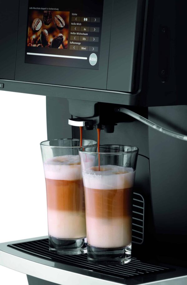 Bartscher Kaffeevollautomat KV1 Comfort inkl. Milchkühlschrank Schwarz NEU – Bild 7