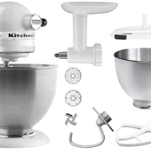Bartscher KitchenAid 5K45SSEWH, weiß, 4,28L